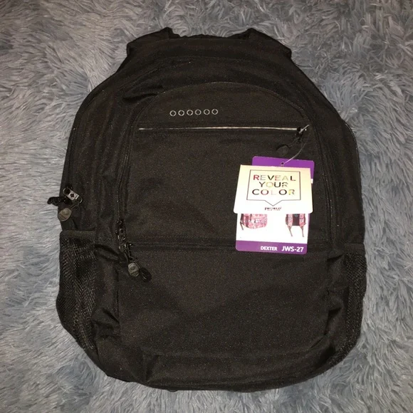 SOLD J World NewYork Black Dexter Backpack - Picture 1 of 6